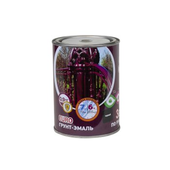Грунт-эмаль ABC-Farben Olecolor по ржавчине черная 0,9 кг полуглянцевая